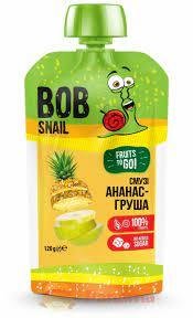 Смузі Ананас-груша Bob Snail, 120 гр 812721312625 фото