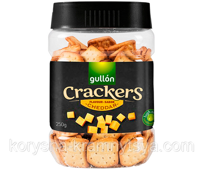 Печиво крекер GULLON з сиром Чеддер, 250 г 1655205345 фото
