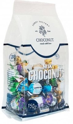 Конфеты Шоколадно-ореховый микс CHOCONUT, 150 гр 812721312870 фото