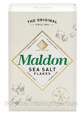 Малдонська сіль пластівцями Maldon, 125 грамів 81272130608 фото