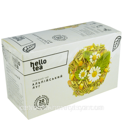 Чай пакетований Hello tea Alpine meadow Альпійський луг 20 шт. 812721311681 фото