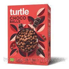 Сухий сніданок Шоколадні кульки органічний Turtle, 300 гр 1974648613 фото