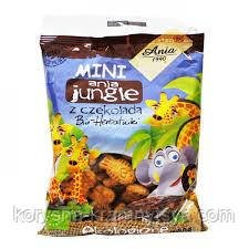 Печиво з шоколадом органічне Mini Jungle Bio Ania, 100 гр 812721312016 фото