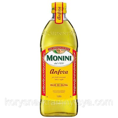 Оливкова олія для смаження Monini Anfora, 1 л 1886339917 фото
